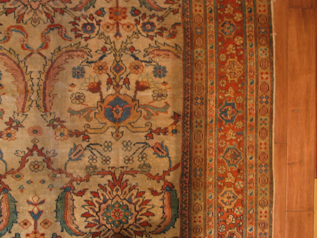 A0 21232 Antique Persian Sultanabad carpet 6,8 x 10,5 (2)