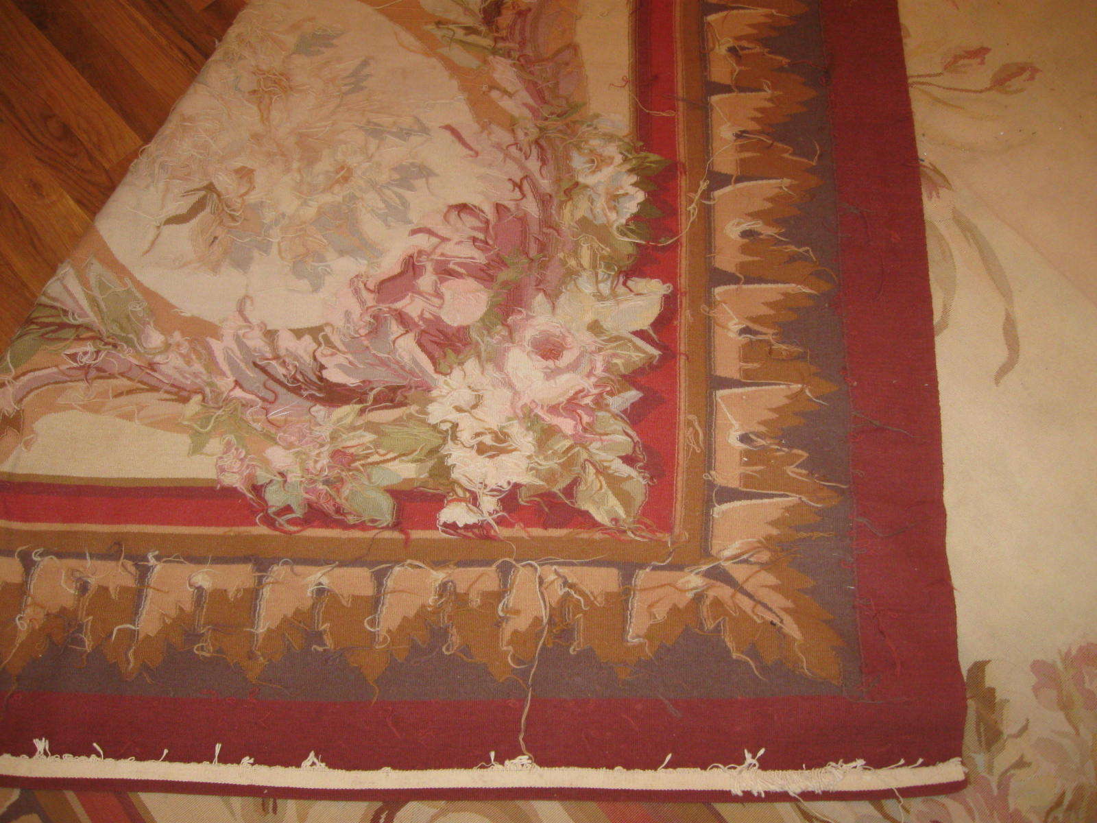 Old French Aubusson Carpet | Circa 1930