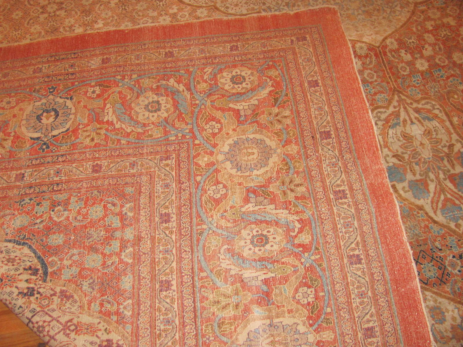 24267 Persian Tabriz rug 13,7 x 21,10 (1)