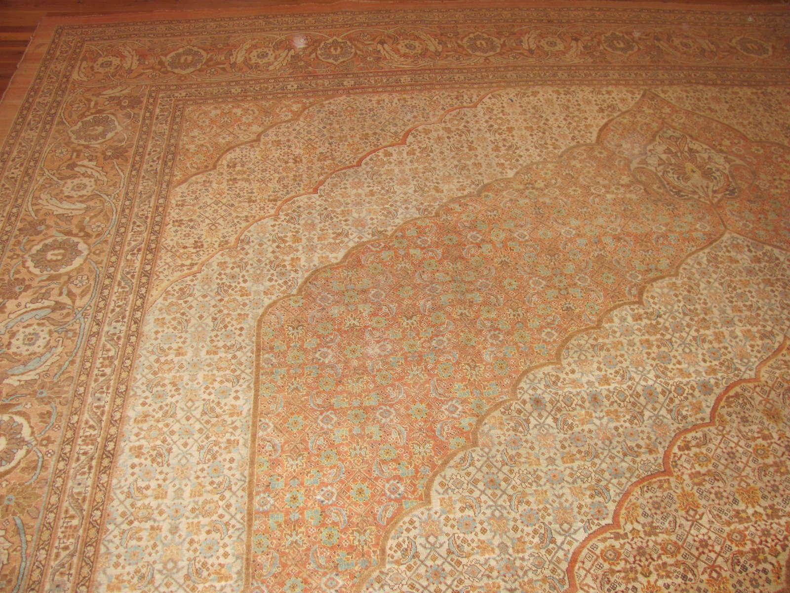 24267 Persian Tabriz rug 13,7 x 21,10 (3)