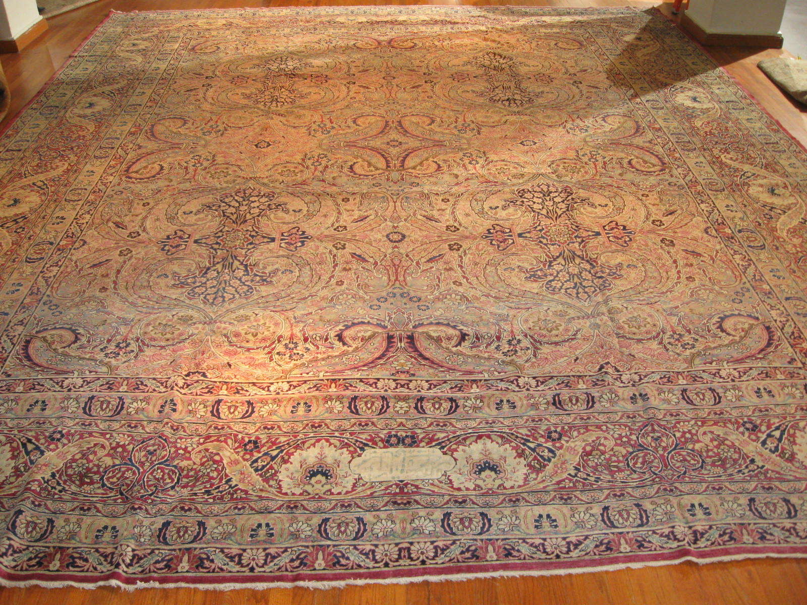 Antique Kirman Lavar Carpet | Persia | 1890