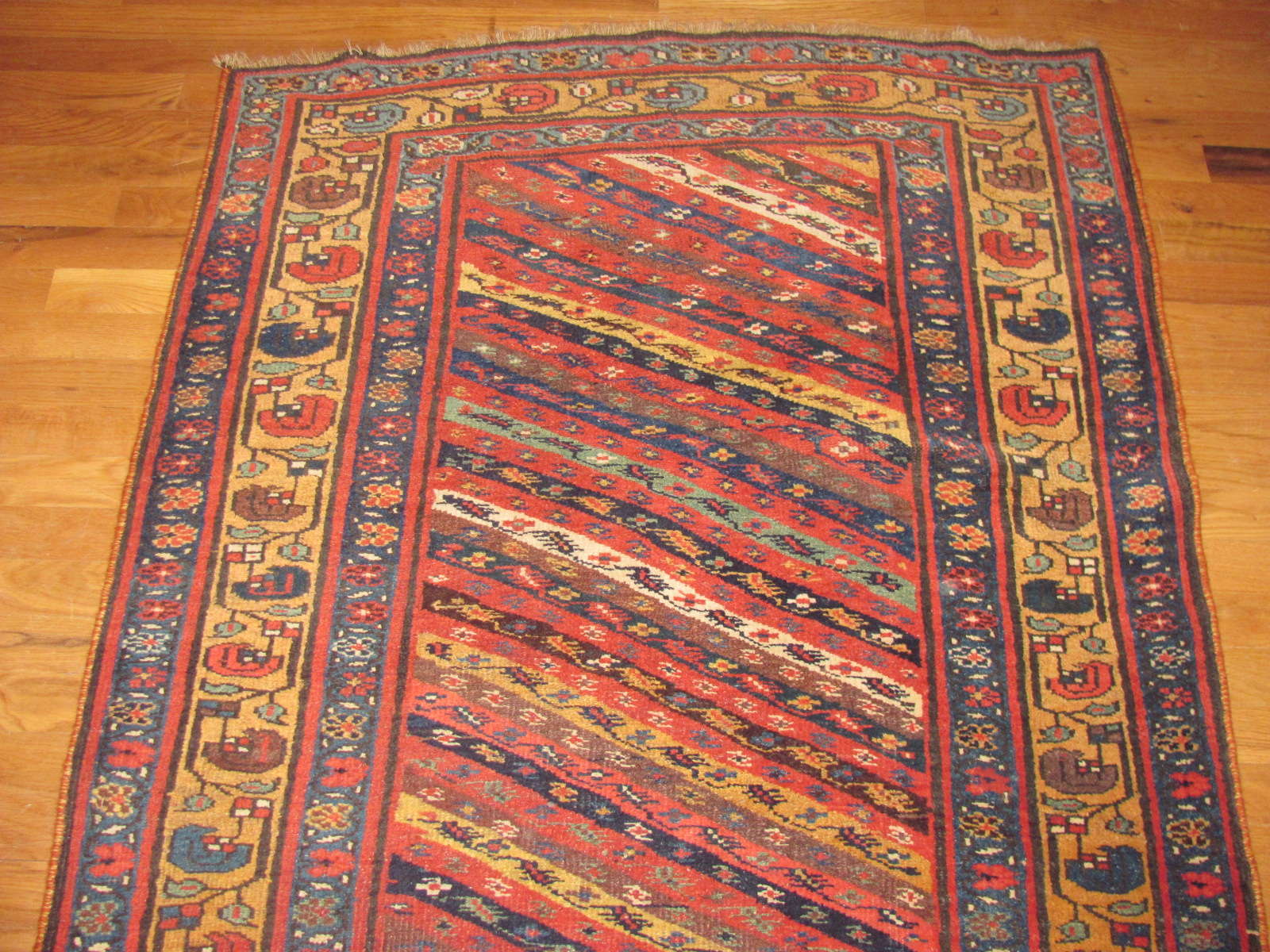 24339 antique Persian Bidjar 3,6 x 14,6 -1