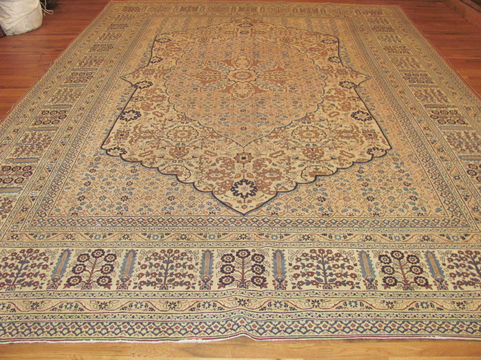 Tabriz Haj Jalili Rug | Persia | Antique | Handmade, Circa 1900