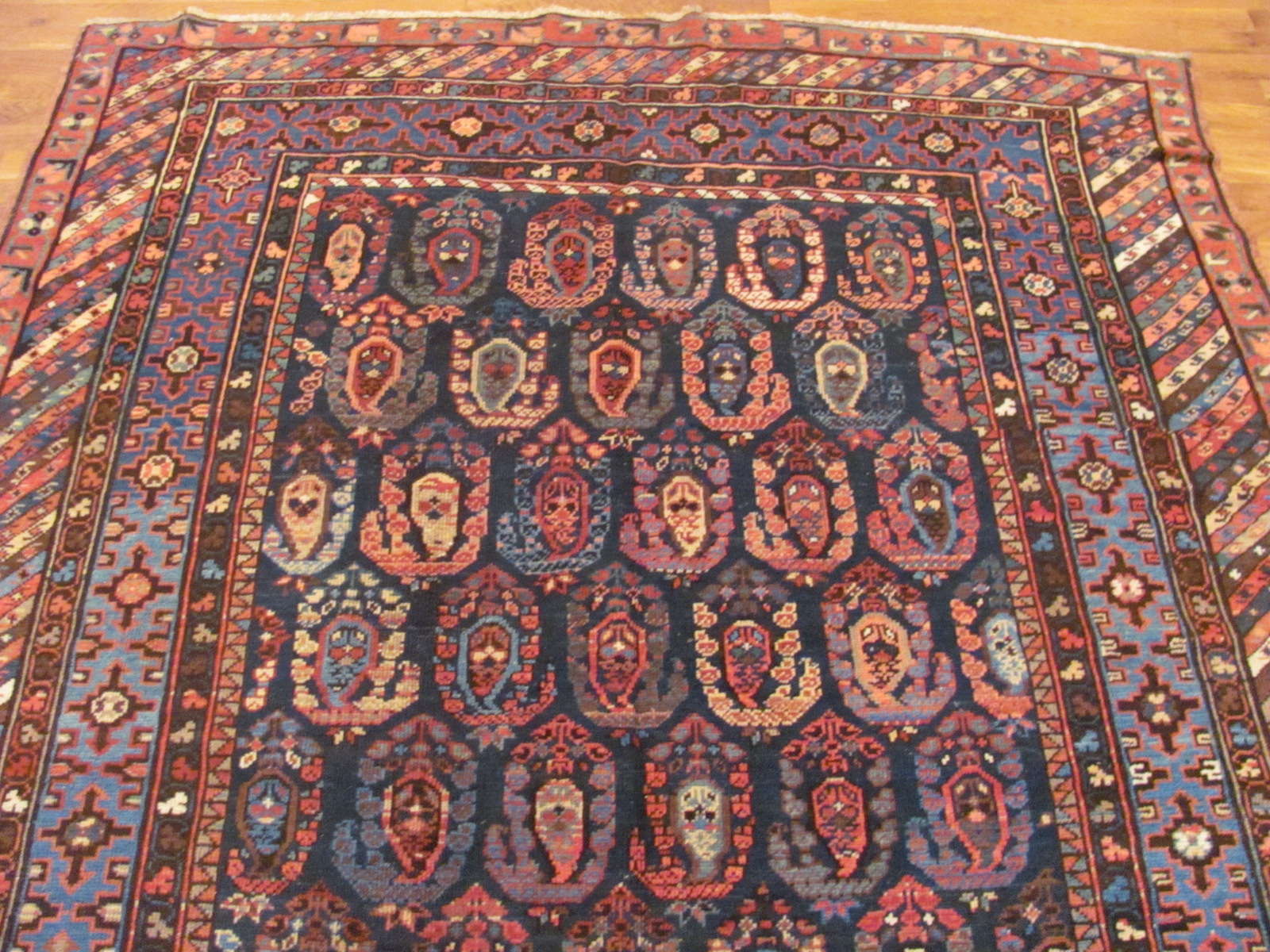 24409 antique Caucasus Baku rug 5,9x11,7 (1)