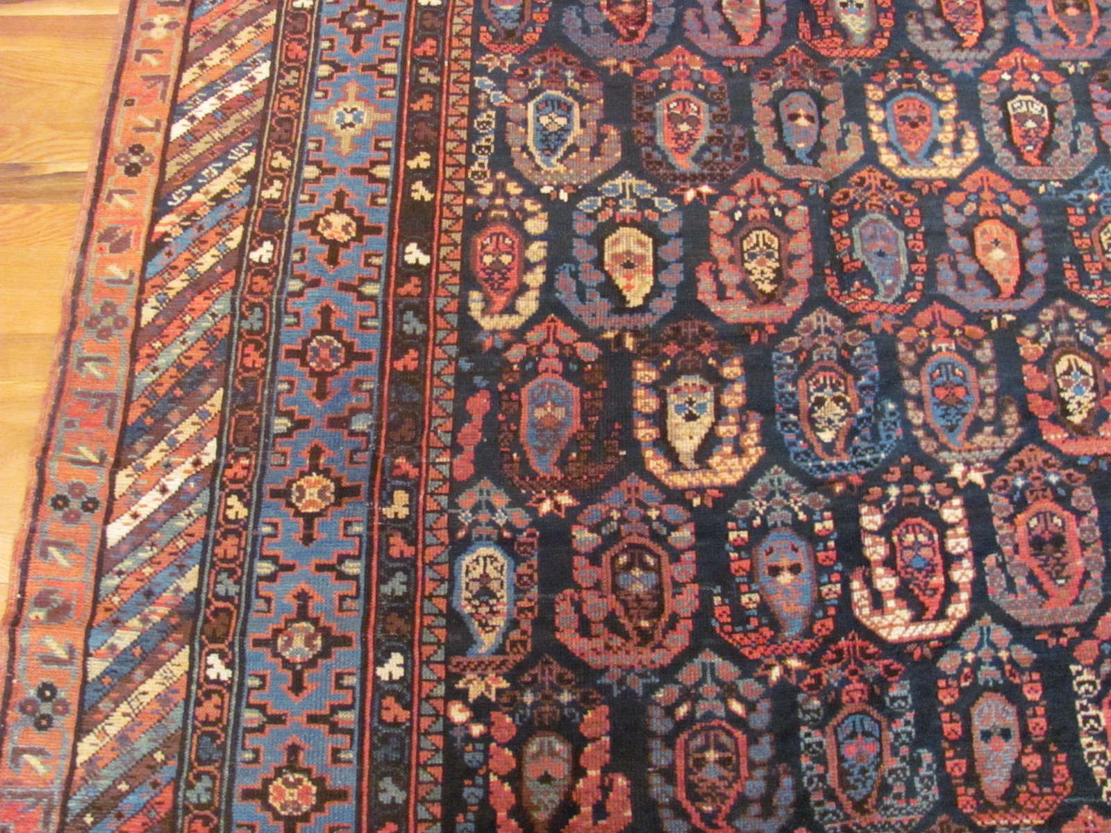 24409 antique Caucasus Baku rug 5,9x11,7 (2)