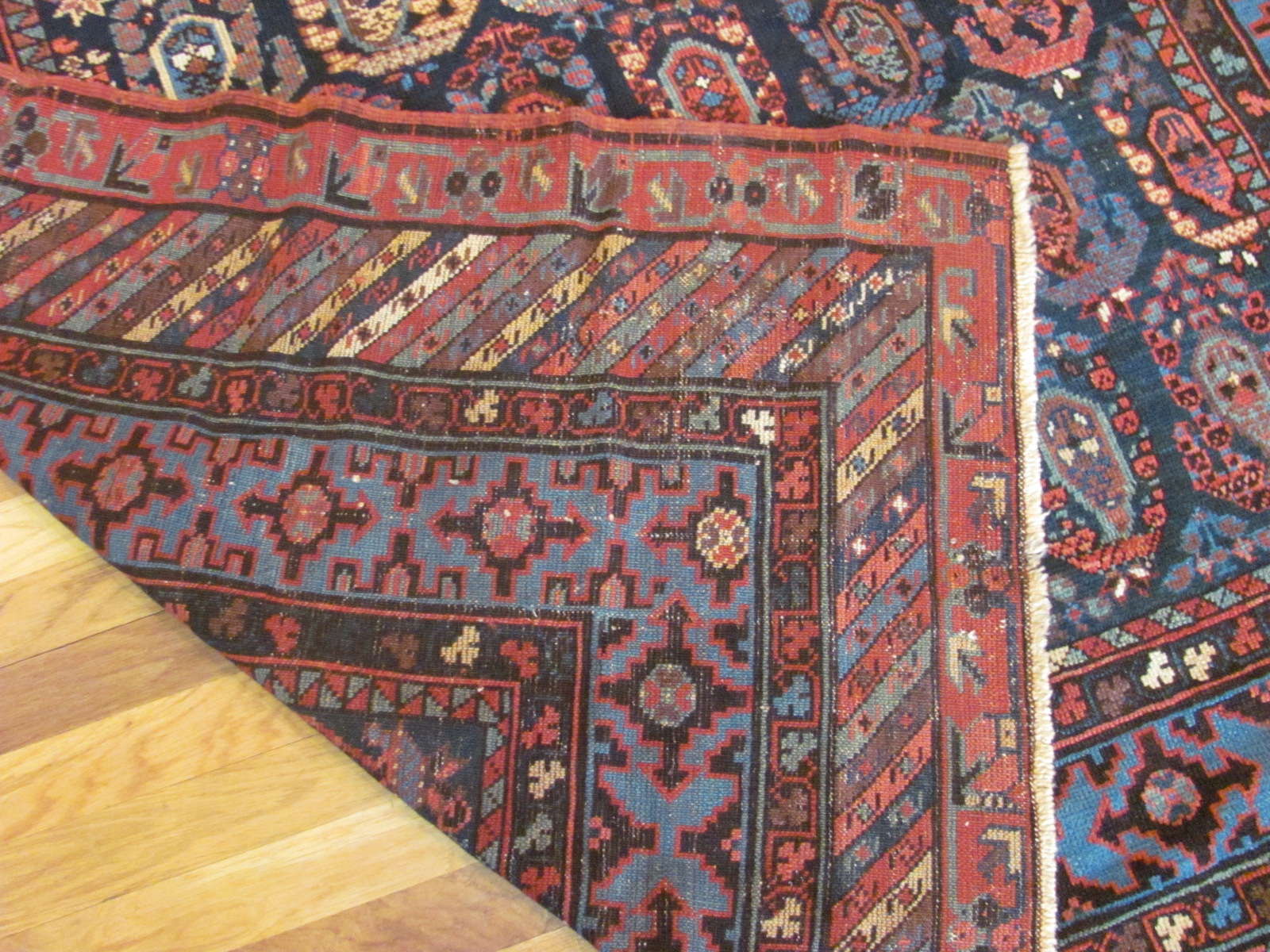 24409 antique Caucasus Baku rug 5,9x11,7 (3)