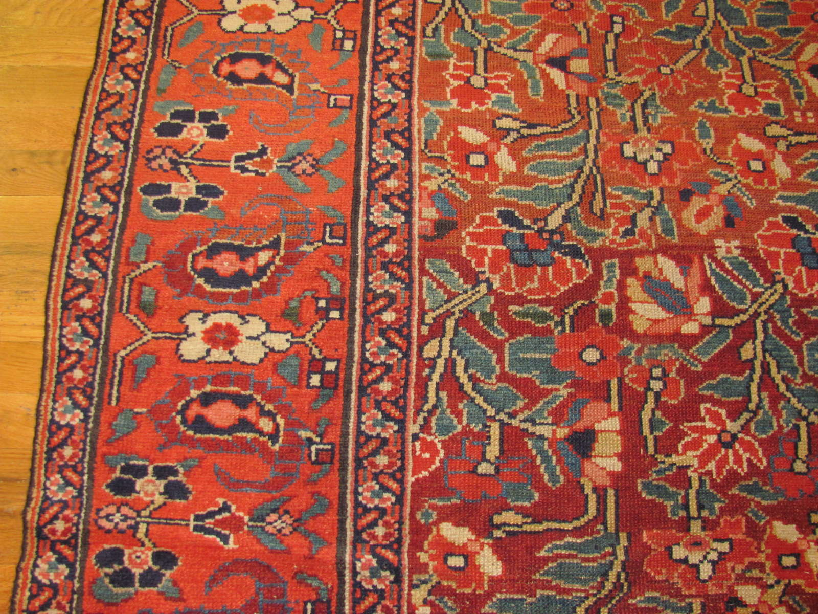 24458 antique persian kurd rug 4,5x10,8 -2