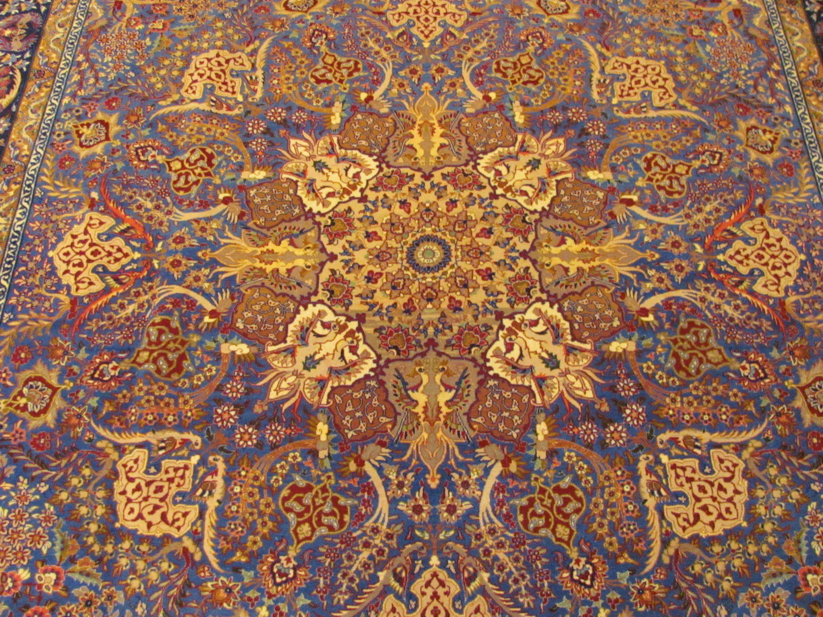 24465 persian Isfahan rug 6,11x10,1 -2