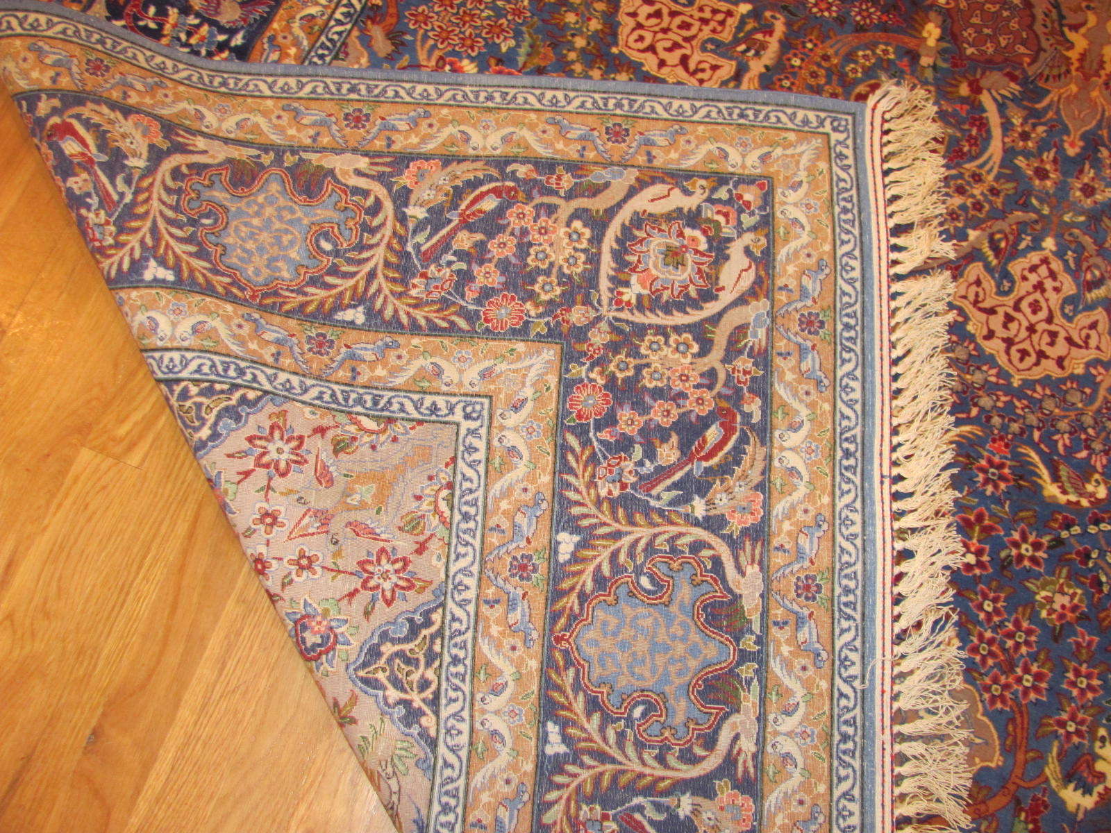 24465 persian Isfahan rug 6,11x10,1 -3