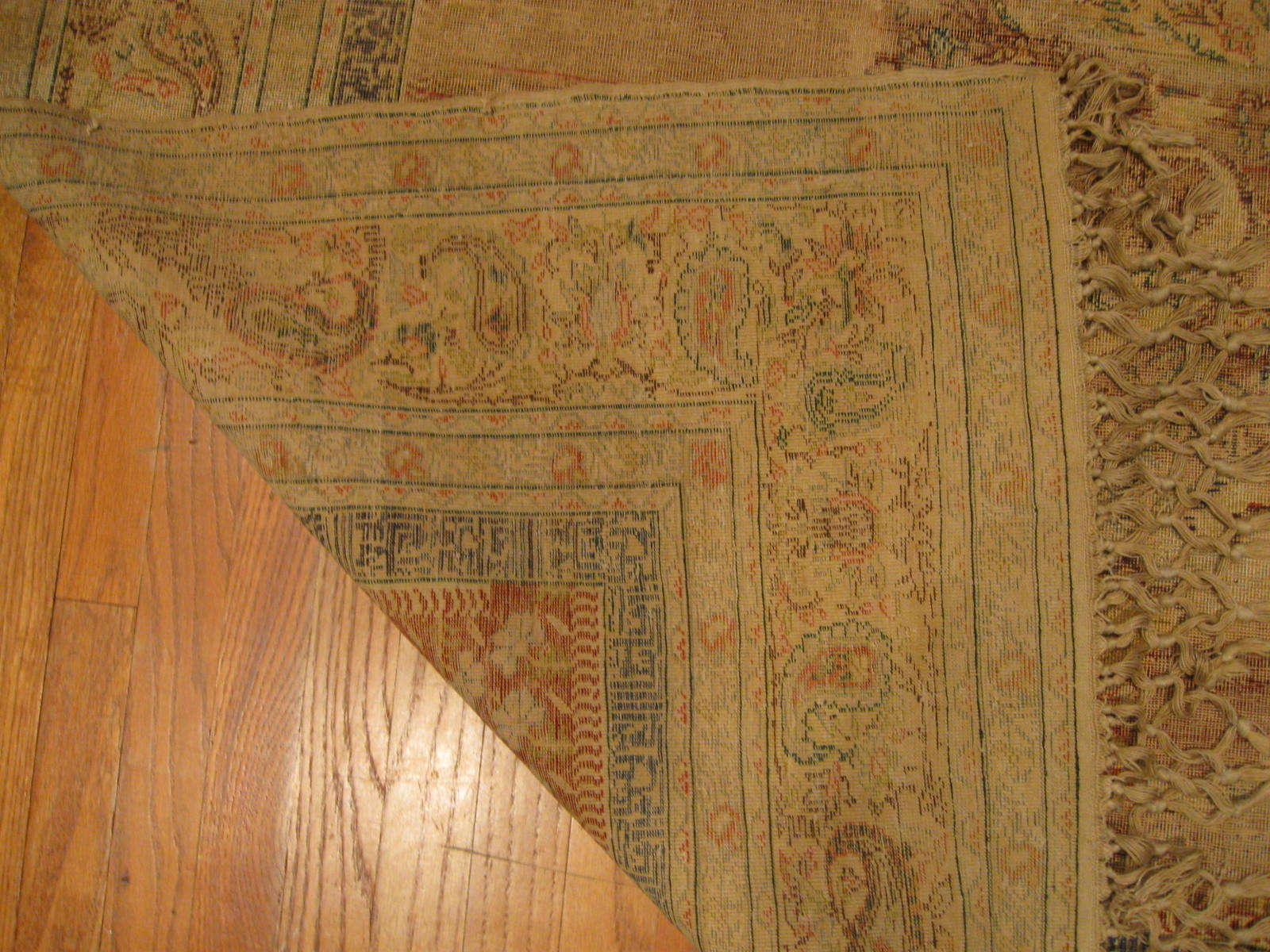 24577 antique Anatolian silk Kayseri rug 5 x 6,8 -3