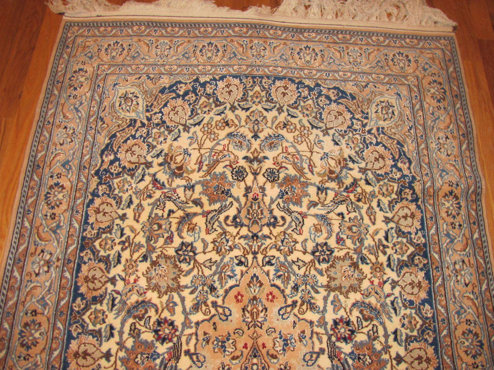 24593 Persian Nain rug 3,10 x 9,10 -1