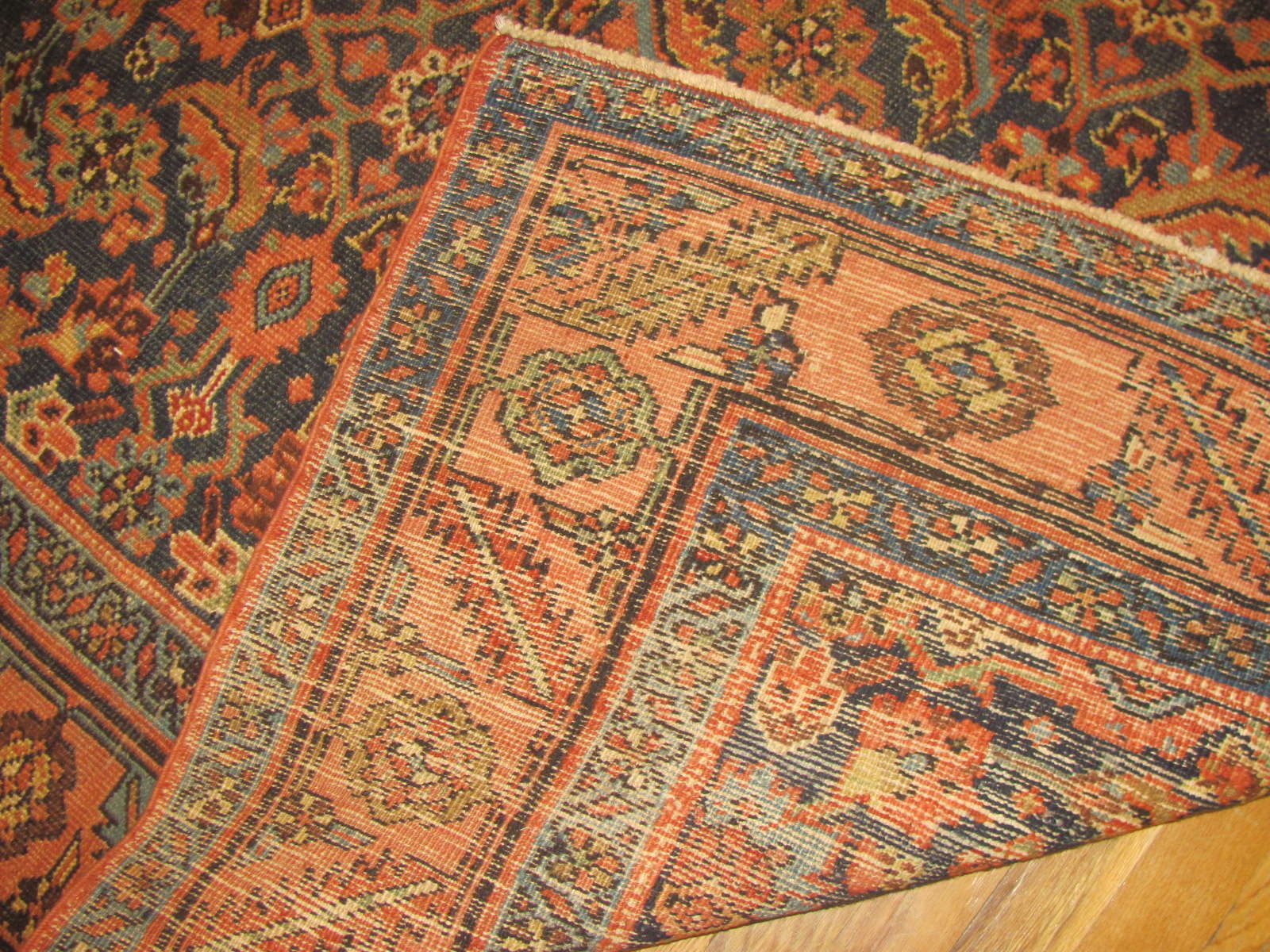 24614 antique persian heriz rug 4,8 x 6,5 -3