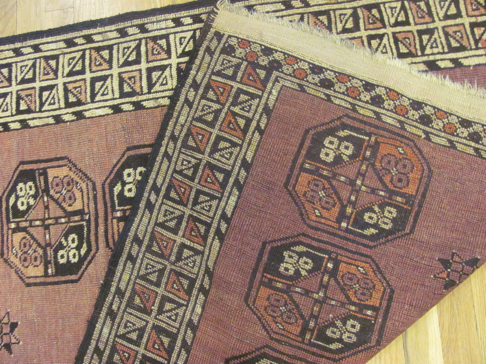 24615 Afghani Baluch rug 3,6 x 6,5 -2