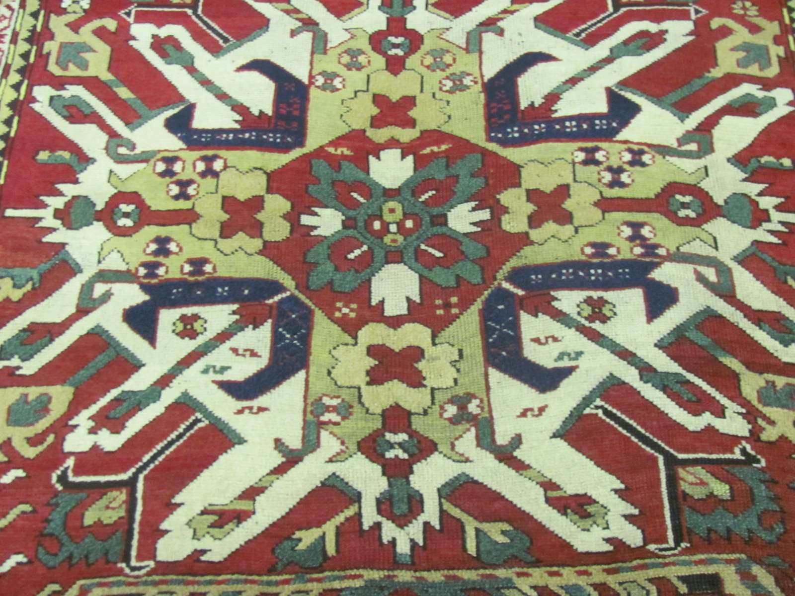 24616 antique Chelaberd 'Eagle' Kazak rug 4,8 x 6,5 -2