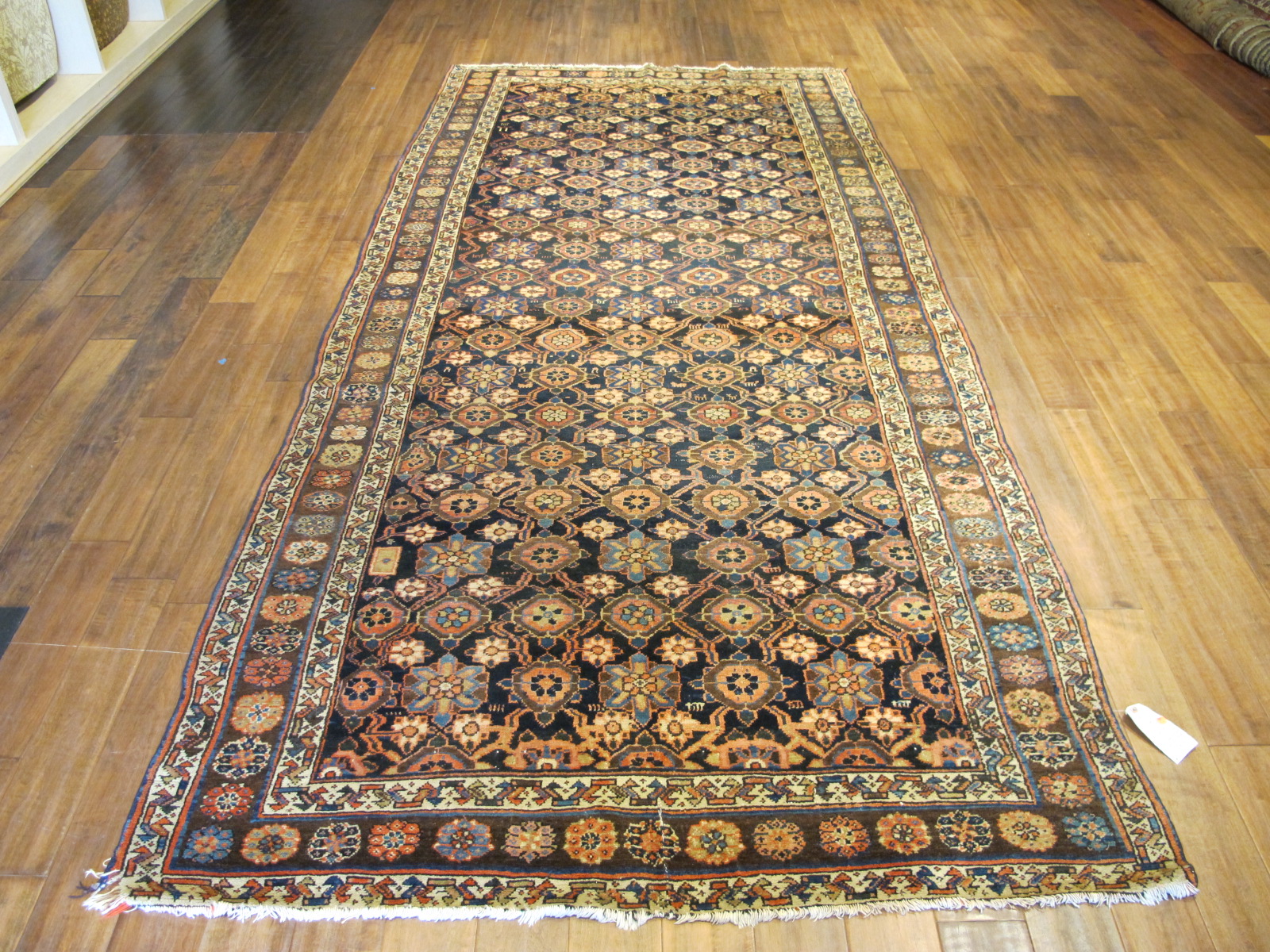 22148 Antique Persian Veramin gallery rug 5,5 x 11,2 (2)
