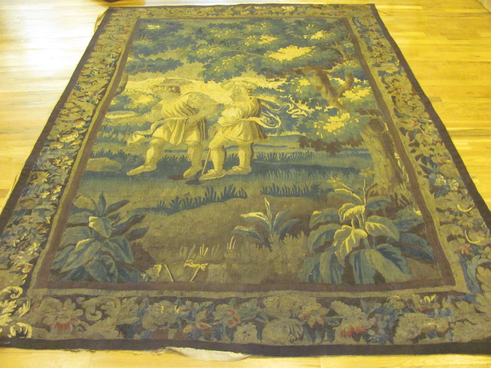 Antique Flemish Tapestry | Circa 1700