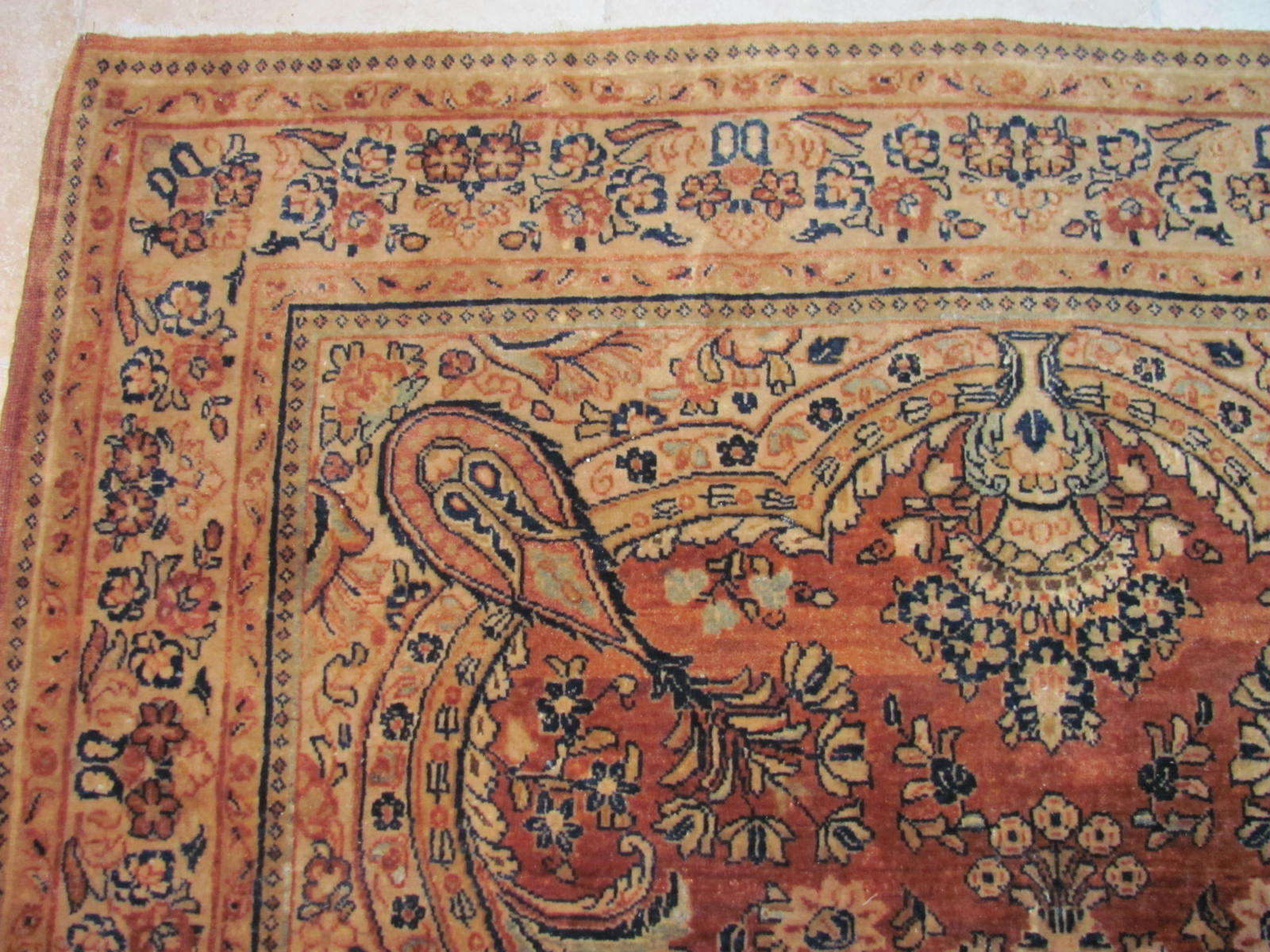 24545 Persian Sarouk rug 5,4 x 8,2 -1