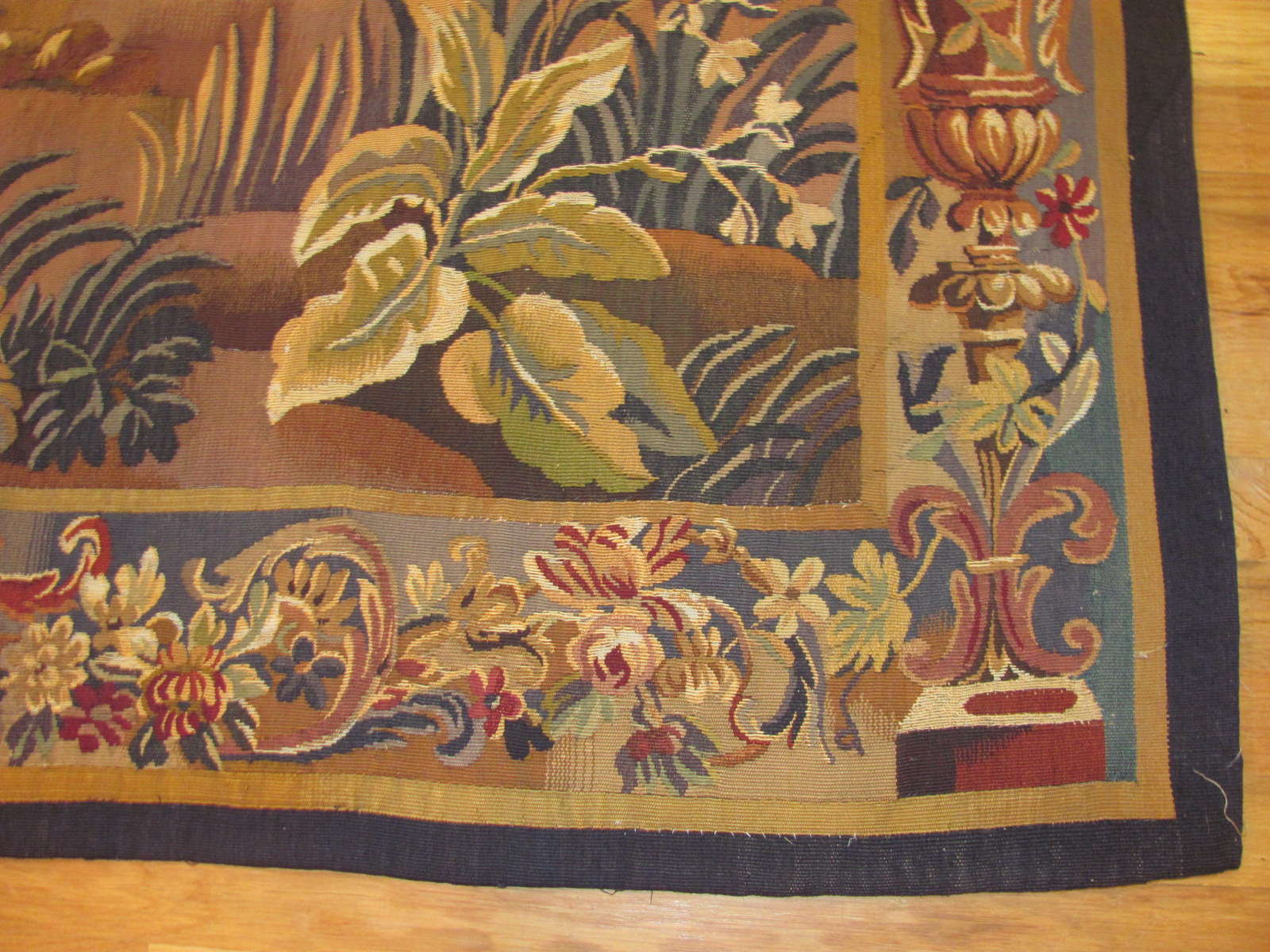 24555 antique french tapestry 5,2 x 7,3 -3