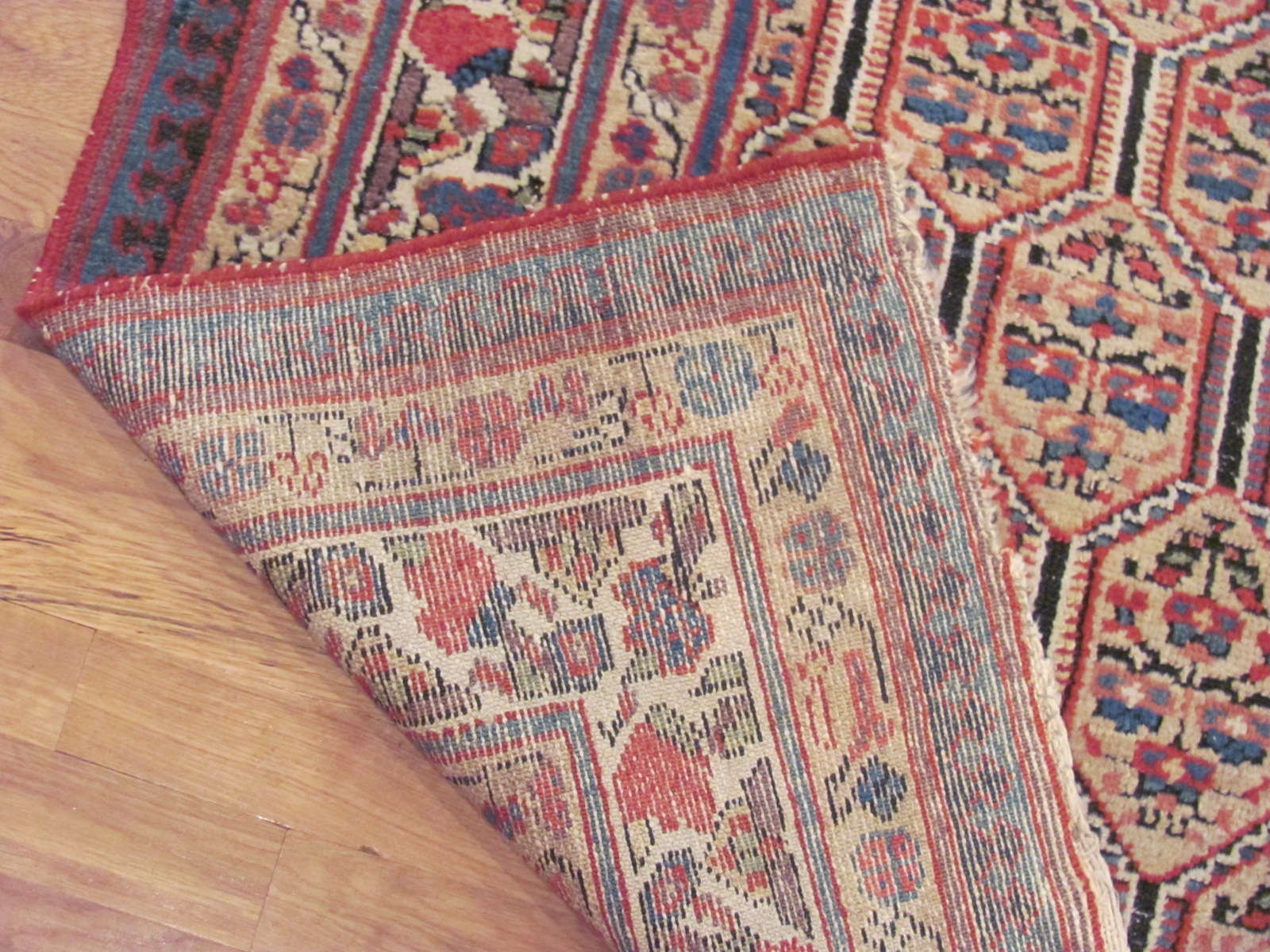 24598 antique Persian Serab rug 4,3x6,5 -2