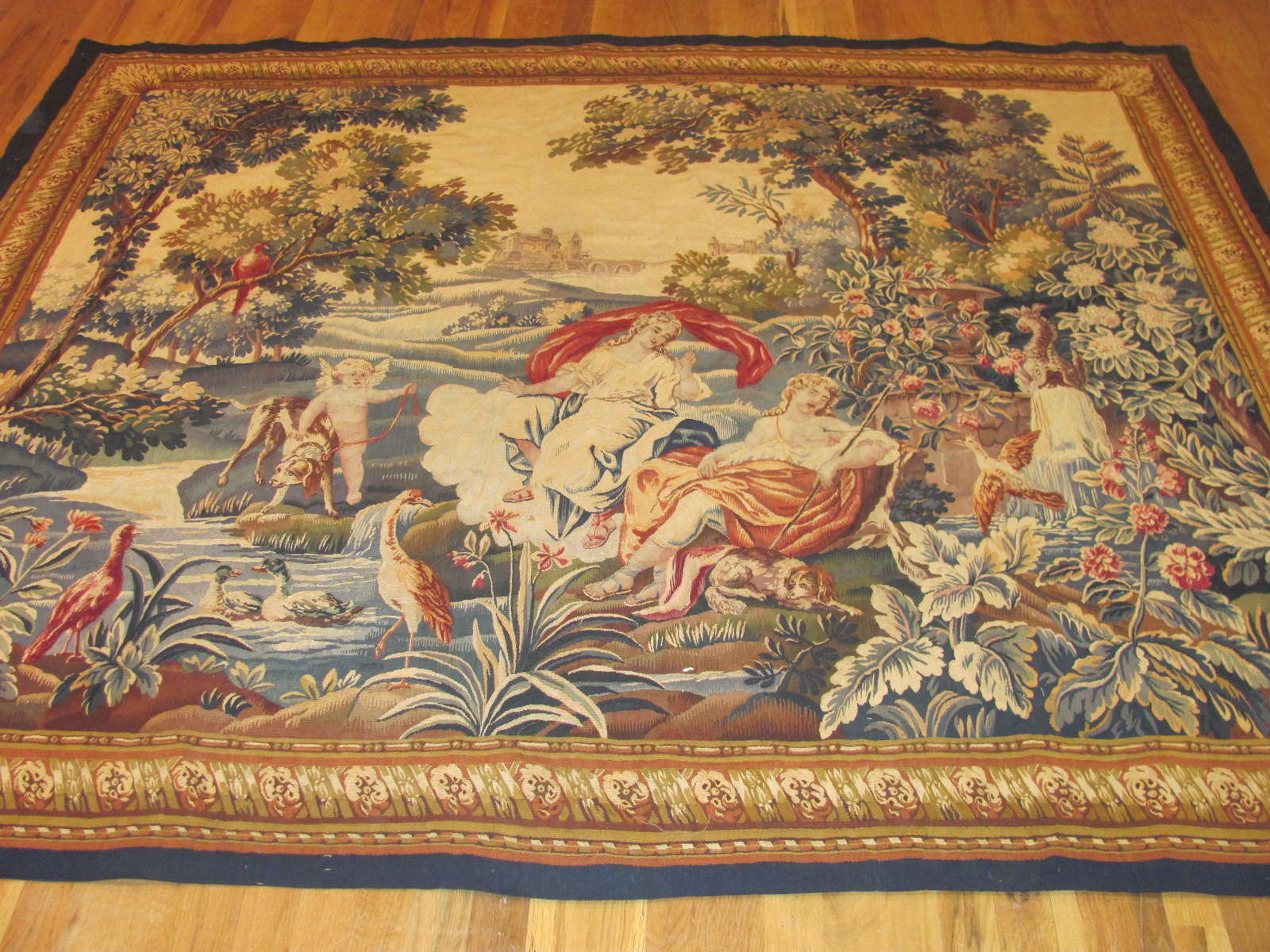 French Tapestry | Antique Circa Late 1700s / Early1800s