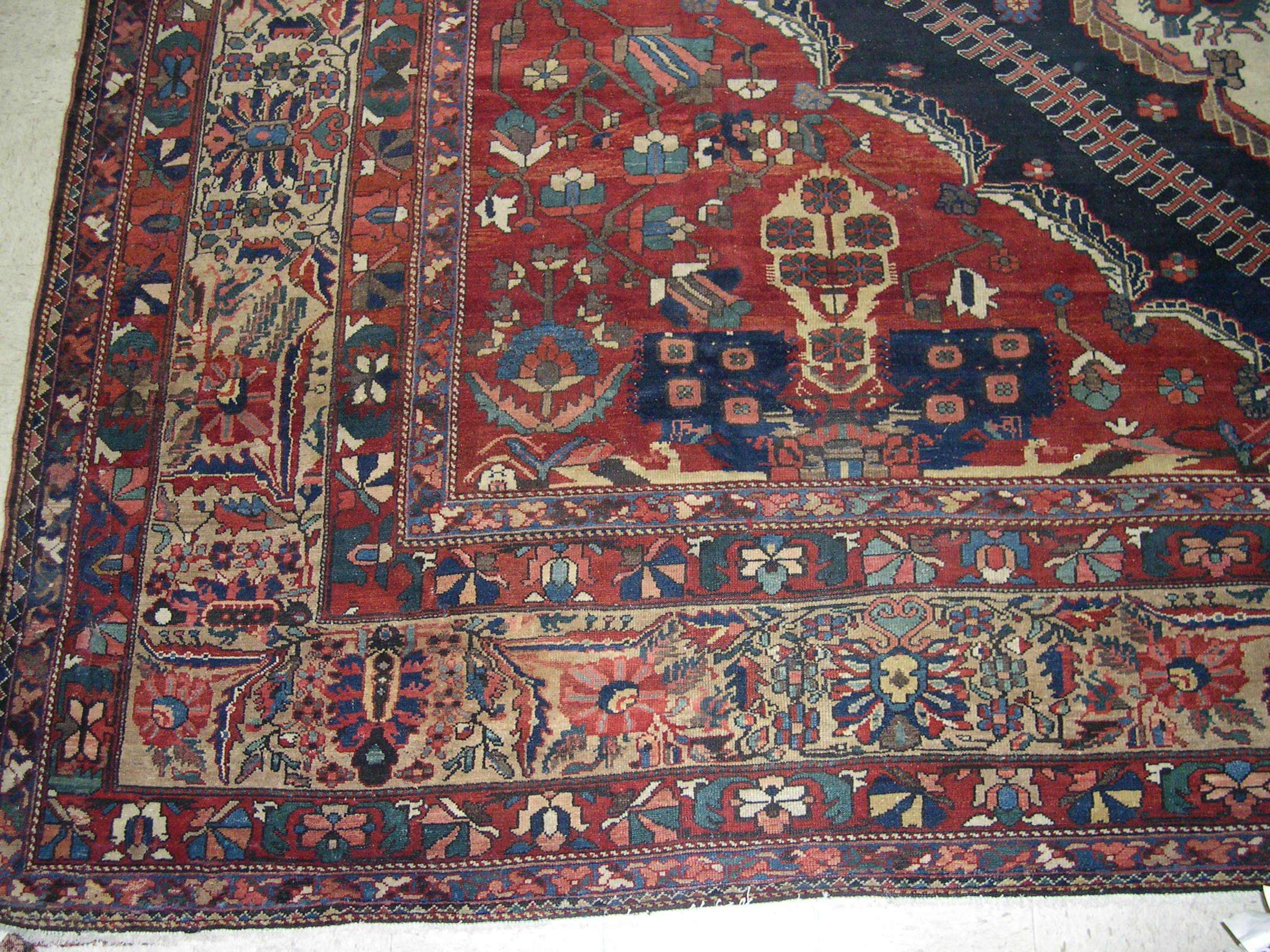 22341 Antique Persian Bakhtiar 14,6 x 22 (3)