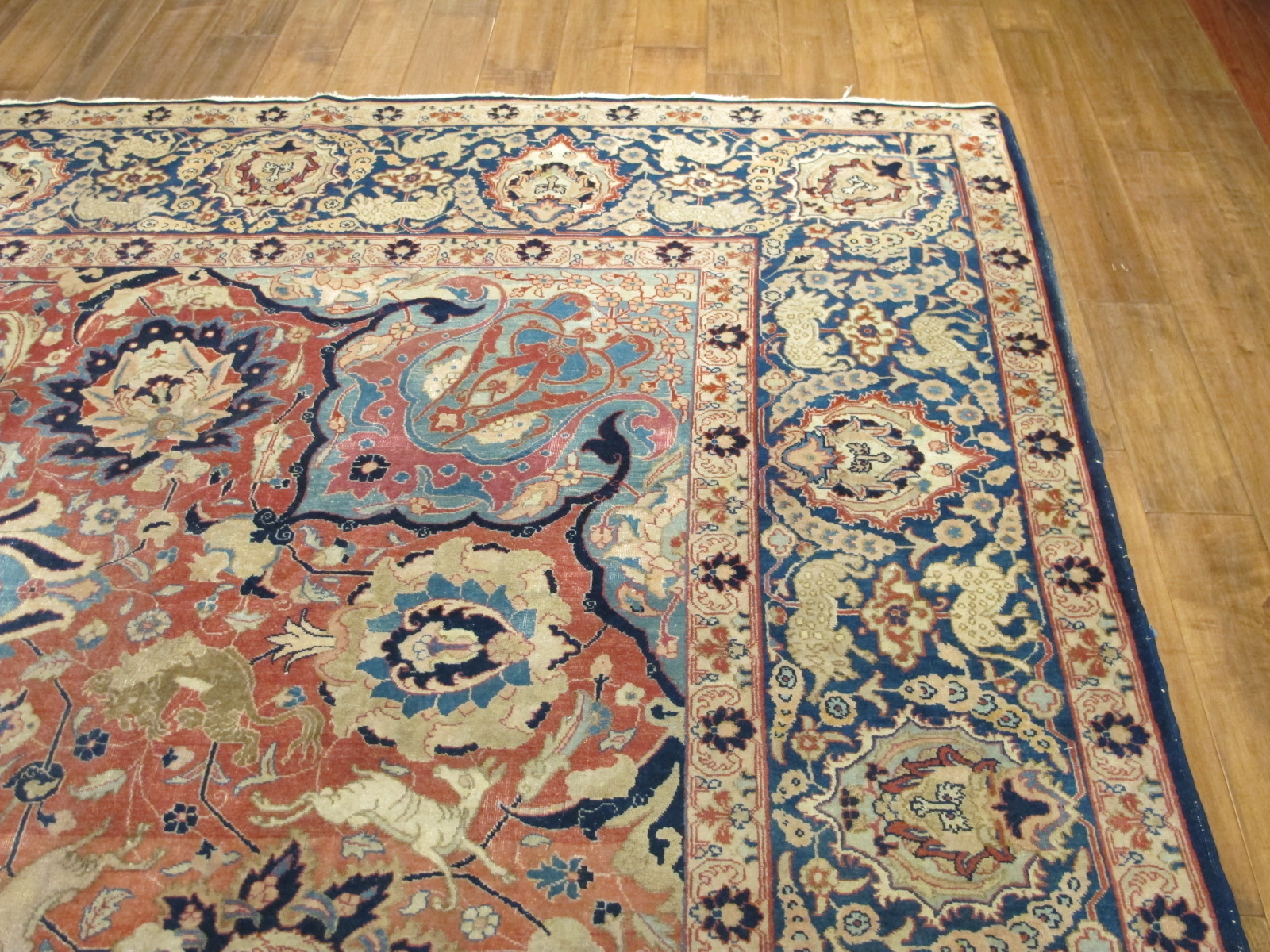 21100 Persian Tabriz carpet 10,3 x 14 (4)