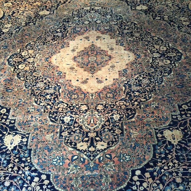 24733 antique persian kashan mohtashem 14x24-1