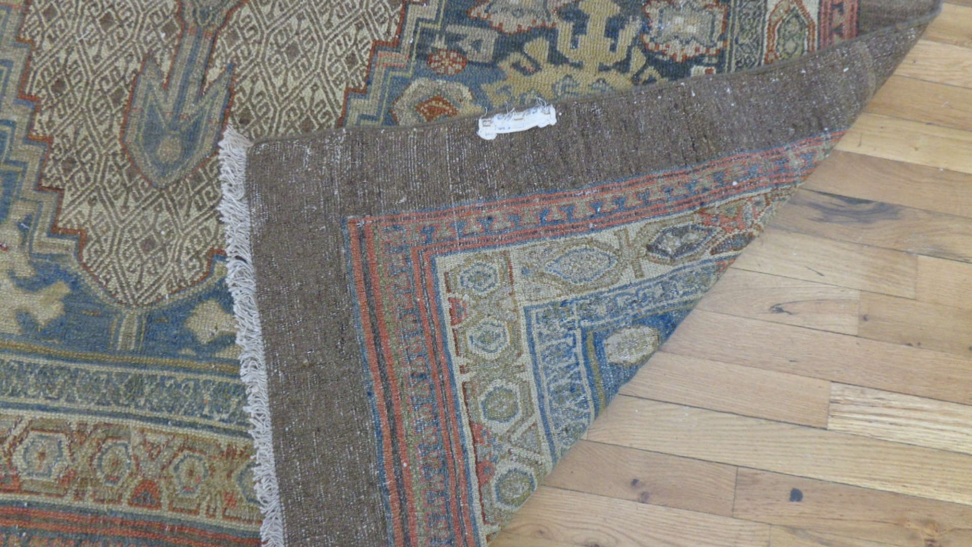 24746 antique persian malayer rug 6x10.2-3