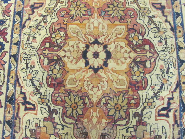 24785 antique persian kirman lavar rug 4,3 x 7-2