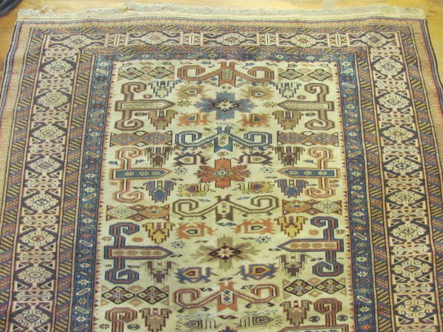 24809 antique caucasian kuba rug 4,5x5,11-1