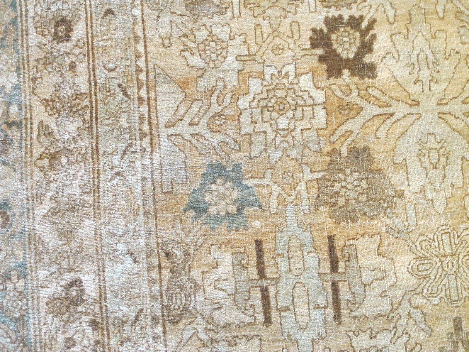 24838 antique Persian Bidjar rug 10,2 x 13,7 (6)