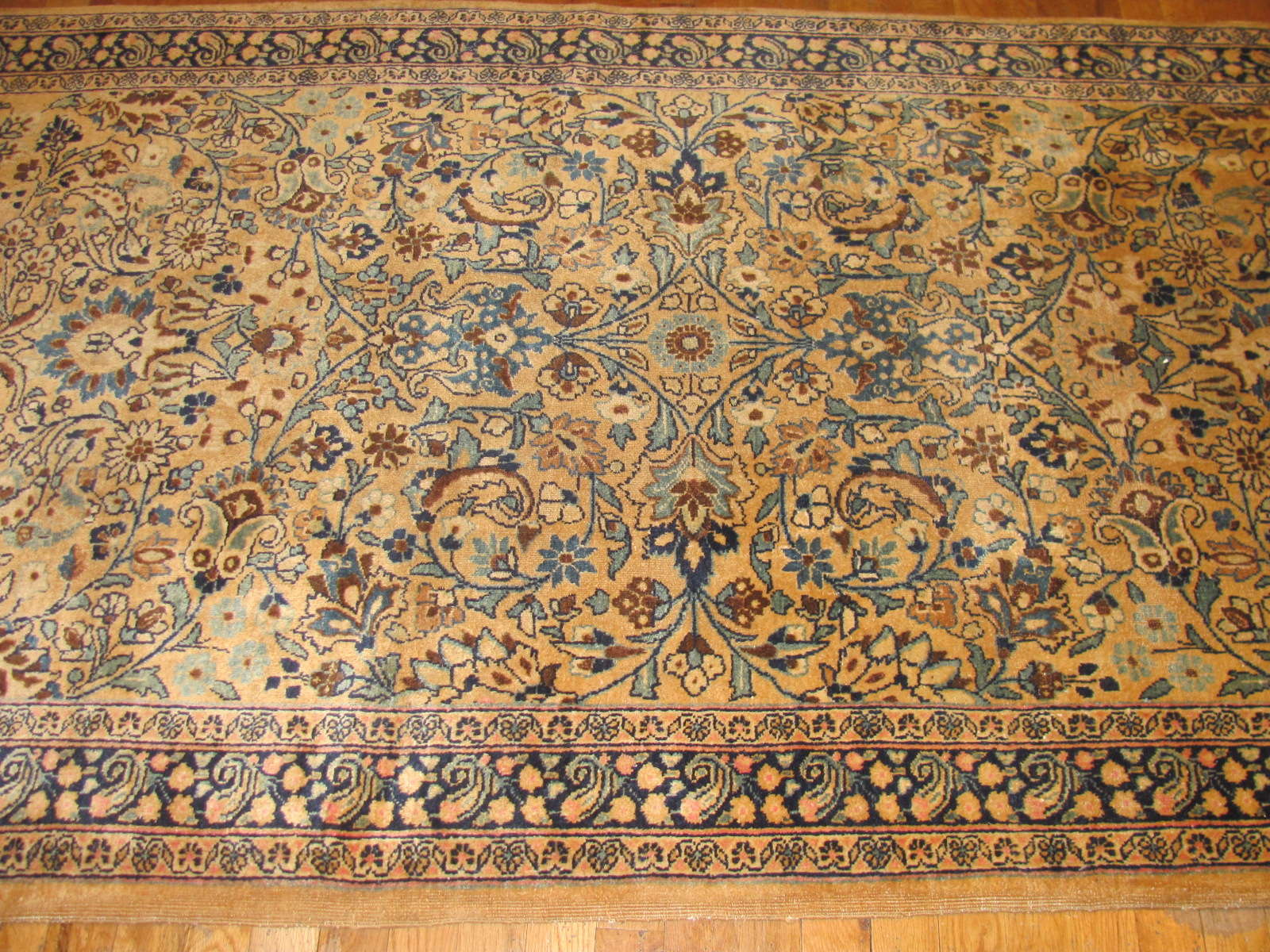 24849 antique persian mashad runner 3,10 x 16-2