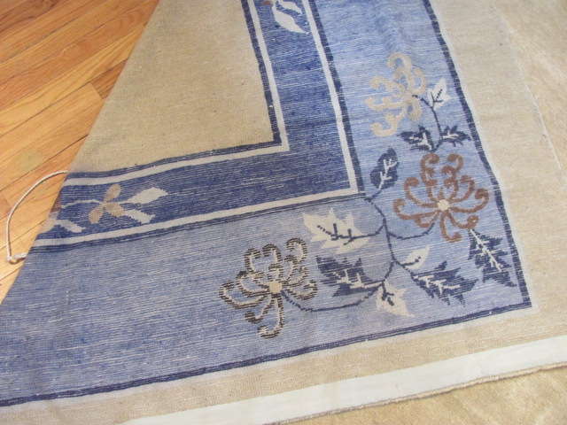 24934 Antique Chinese Peking carpet 14,9 x 26 -3