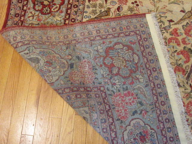 24962 Persian Kashan carpet 7 x 10 -3
