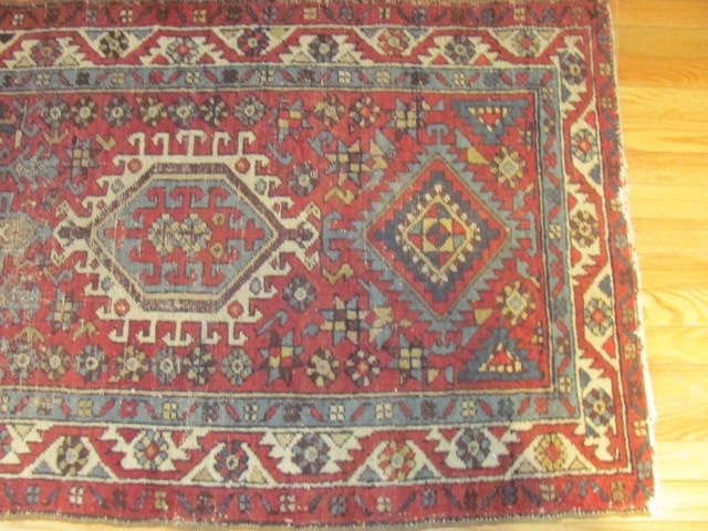 24976 Antique Persian Karadja hall runner 2,9 x 10 -2