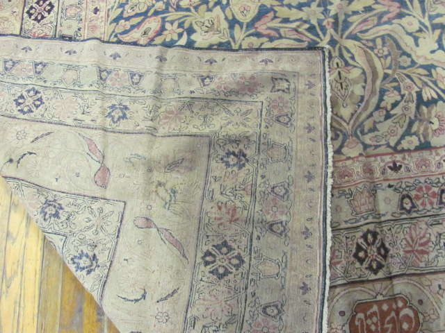 24979 Antique Persian Kirman Lavar carpet 10 x 20,8 -3