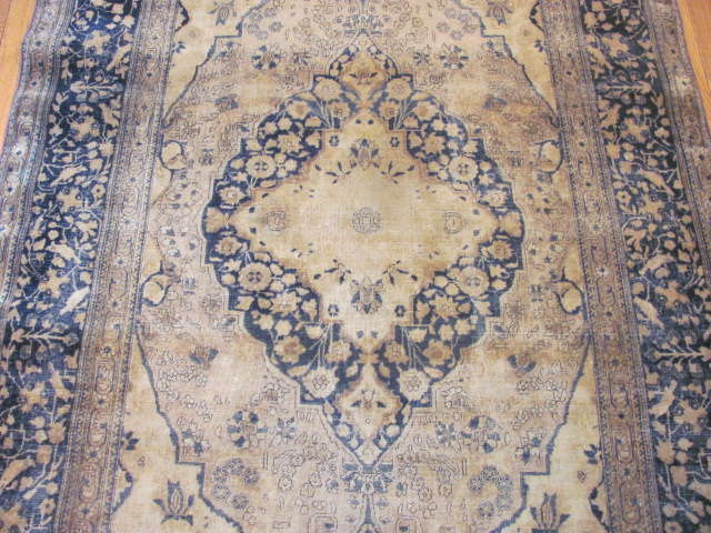 24985 Antique Persian Kashan Mohteshem rug 4,4 x 6,7 -2