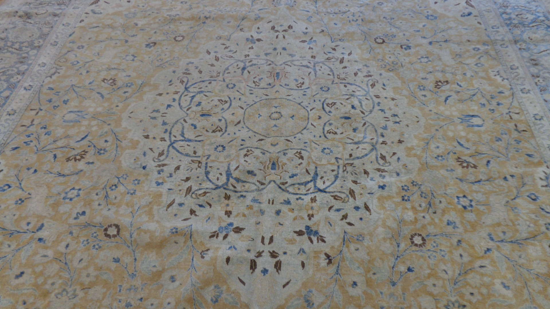 24997 Antique Persian Tabriz carpet 10,8 x 15,8 -2