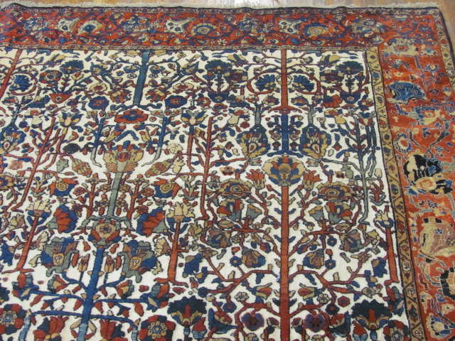 25009 Antique Persian Ferreghan rug 8,4 x 9,6-1