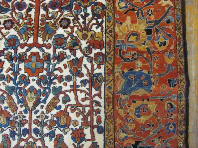 25009 Antique Persian Ferreghan rug 8,4 x 9,6-2