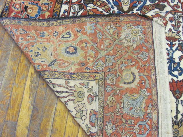 25009 Antique Persian Ferreghan rug 8,4 x 9,6-3