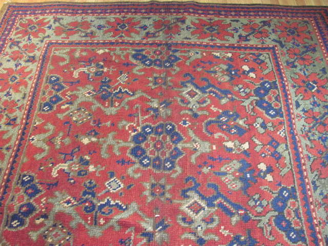 25016 Anatolian Oushak carpet 7,1 x 9-1