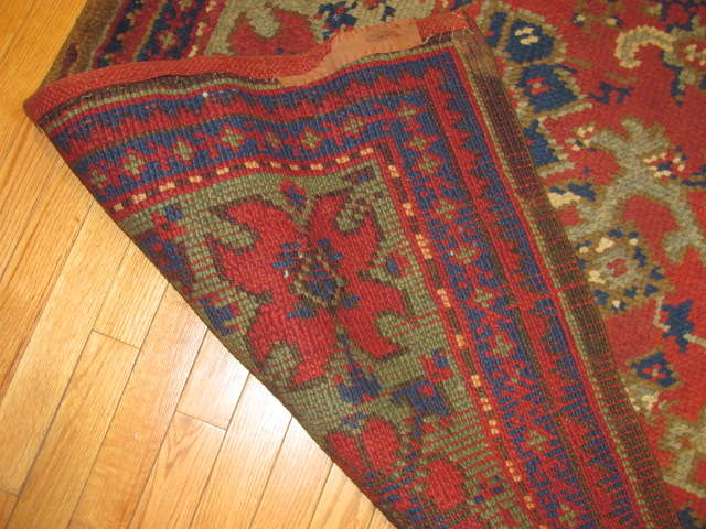 25016 Anatolian Oushak carpet 7,1 x 9-3