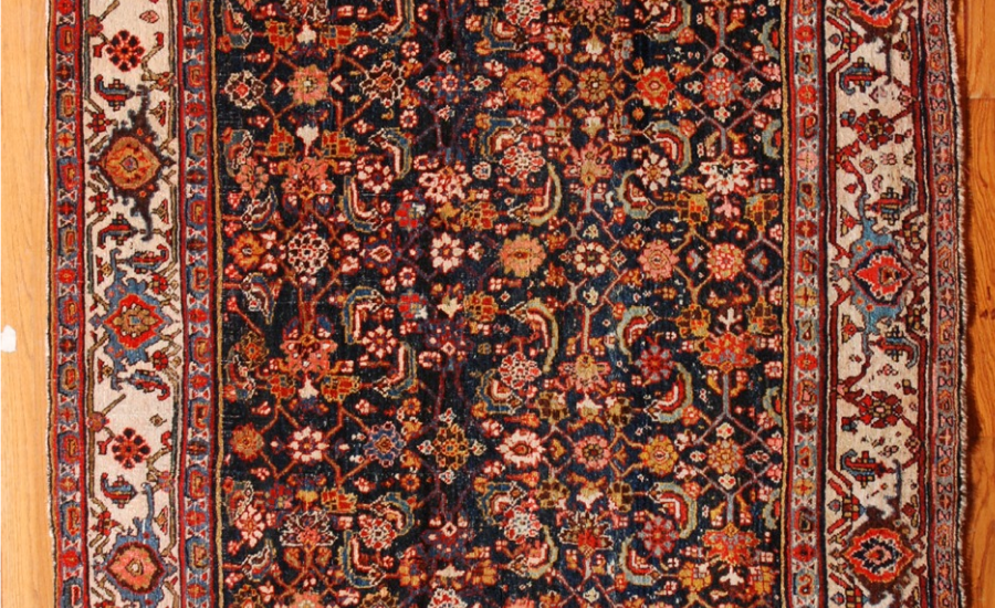 25046 Antique Persian Bidjar gallery 4,9 x 12,5-1