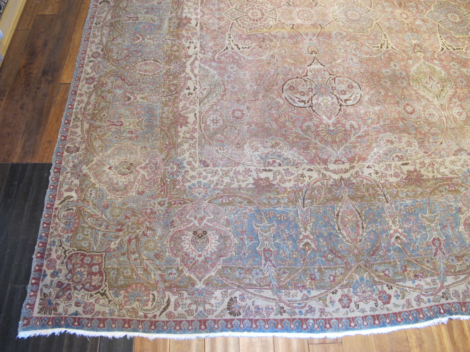 13116 Antique Persian Kirman rug 12,7 x 24 (2)