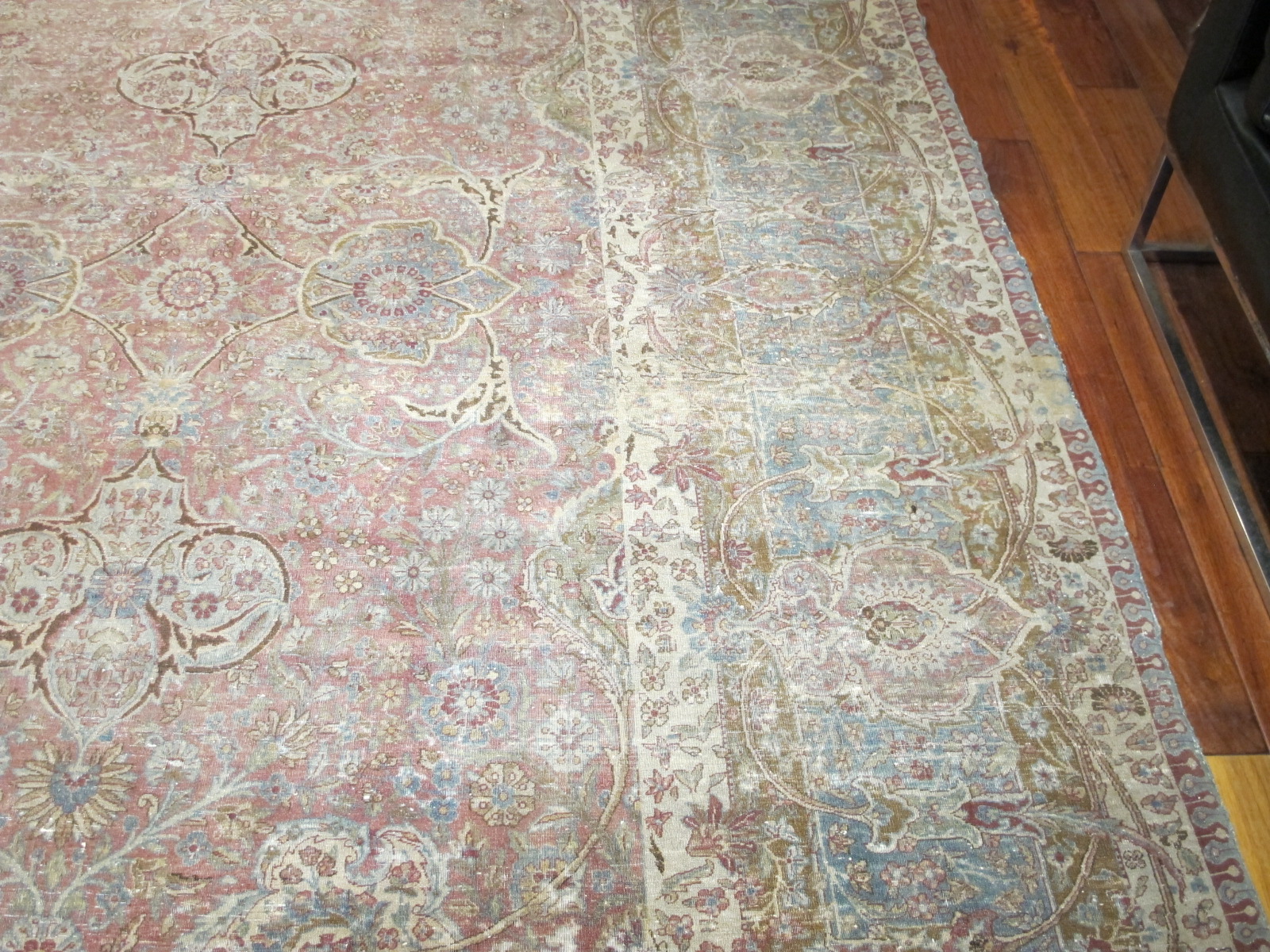 13116 Antique Persian Kirman rug 12,7 x 24 (3)