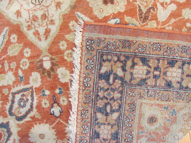 25071 antique Persian Malayer Mishan rug 3,9 x 5,9-3