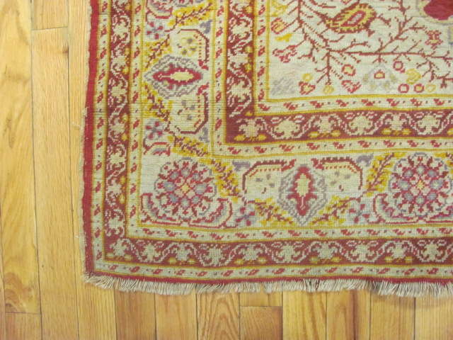 25075 antique Anatolian rug 4x5,3-2