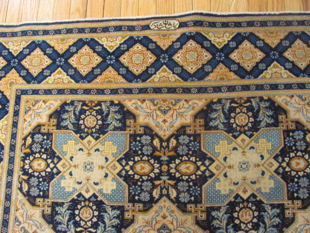 25098 Persian Kashan rug 4,9 x 7-2