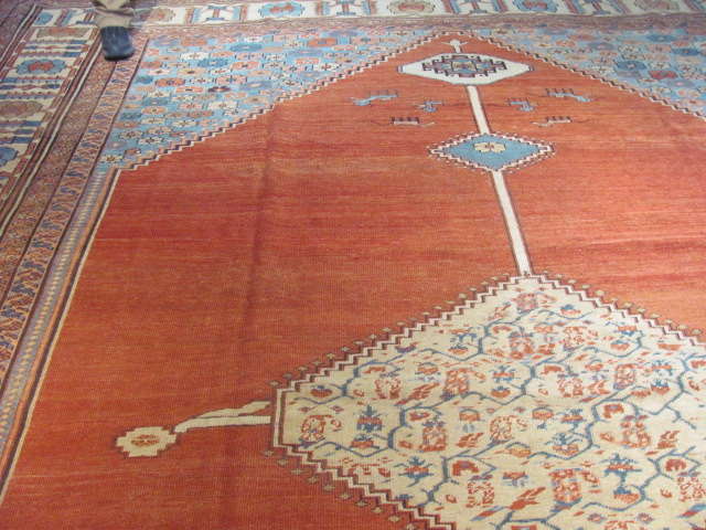 25118 Antique Persian Bakshaish rug 11,6 x 14,6-1